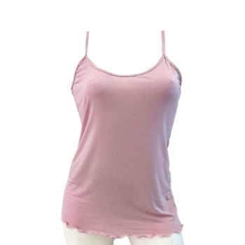 TRAMONTE stretch micromodal and simple silk top