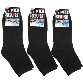 CARPENTER chaussettes courtes d'hiver en polaire pour femme