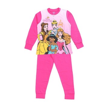 Pijama niña Princesas Disney de algodón ligero