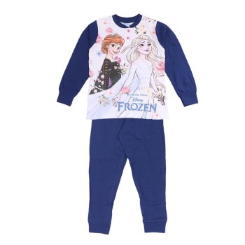 Pijama niña Frozen Disney de algodón ligero