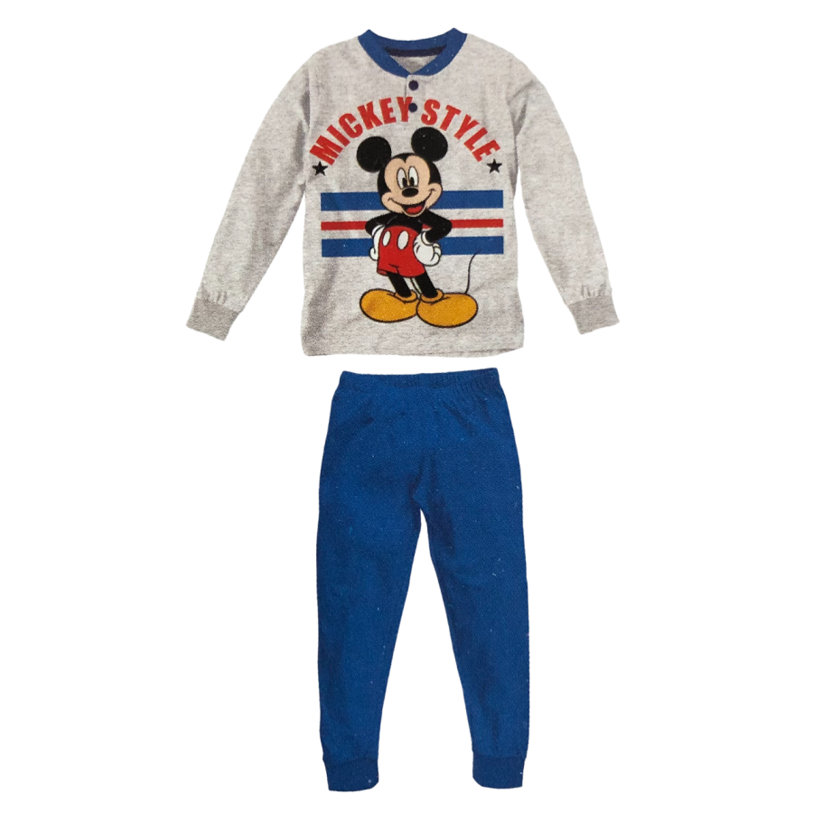 Pigiama in cotone leggero bambino MICKEY MOUSE