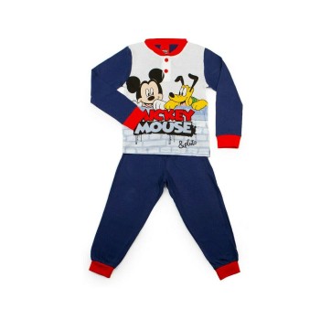 MICKEY MOUSE Kinderpyjama aus leichter Baumwolle