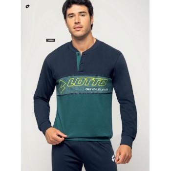 Pijama de hombre ligero de algodón LOTTO