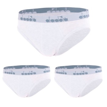 DIADORA men's briefs in stretch cotton (3pcs)