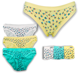 (3 Stück) EMY Frühlingsmode Baumwolle Mädchen Slips