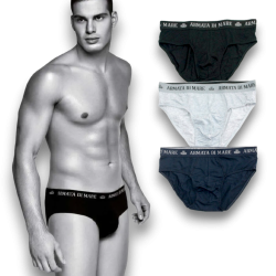 (3pcs) Slips Homme en Coton Stretch ARMATA DI MARE