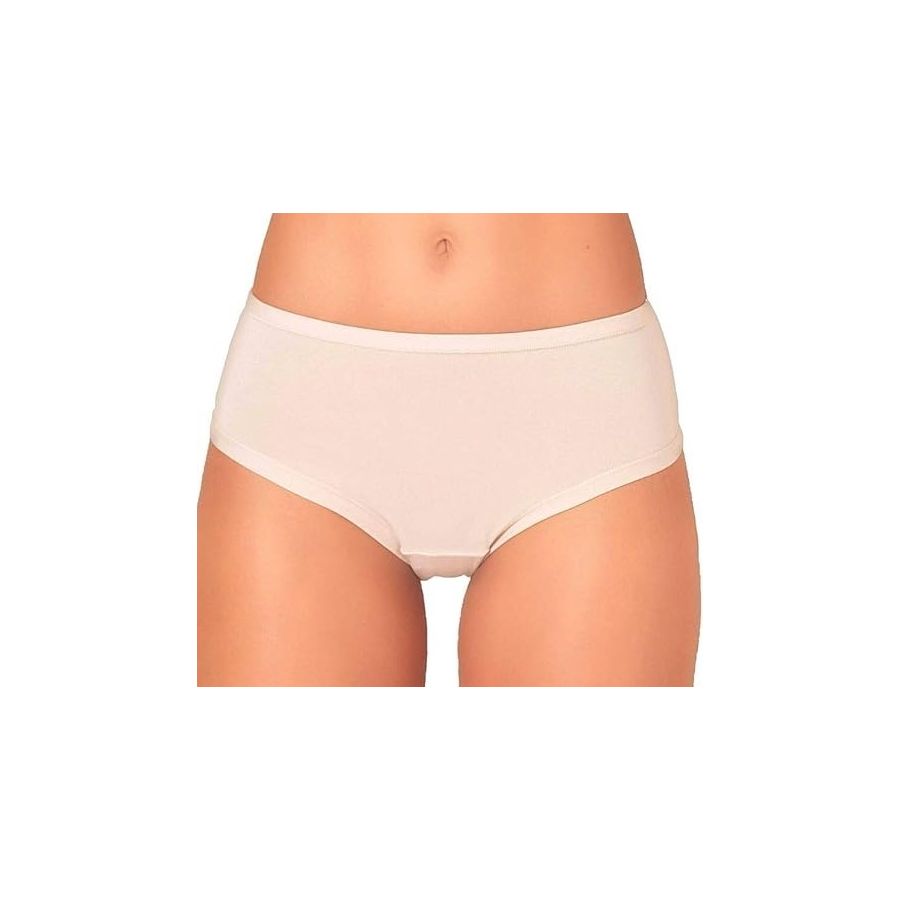 Slip midi simple en coton et modal JADEA (3pcs)