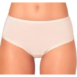 Slip midi simple en coton et modal JADEA (3pcs)