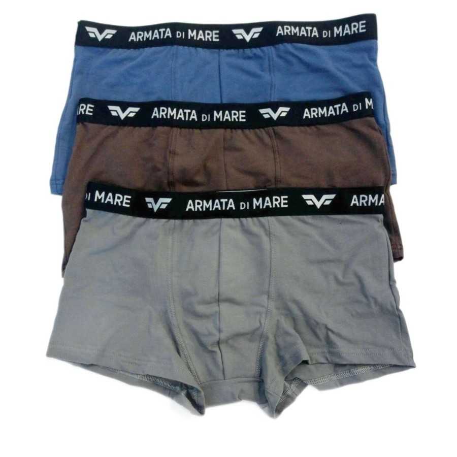 (3pcs) Boxers Homme en Coton Stretch ARMATA DI...