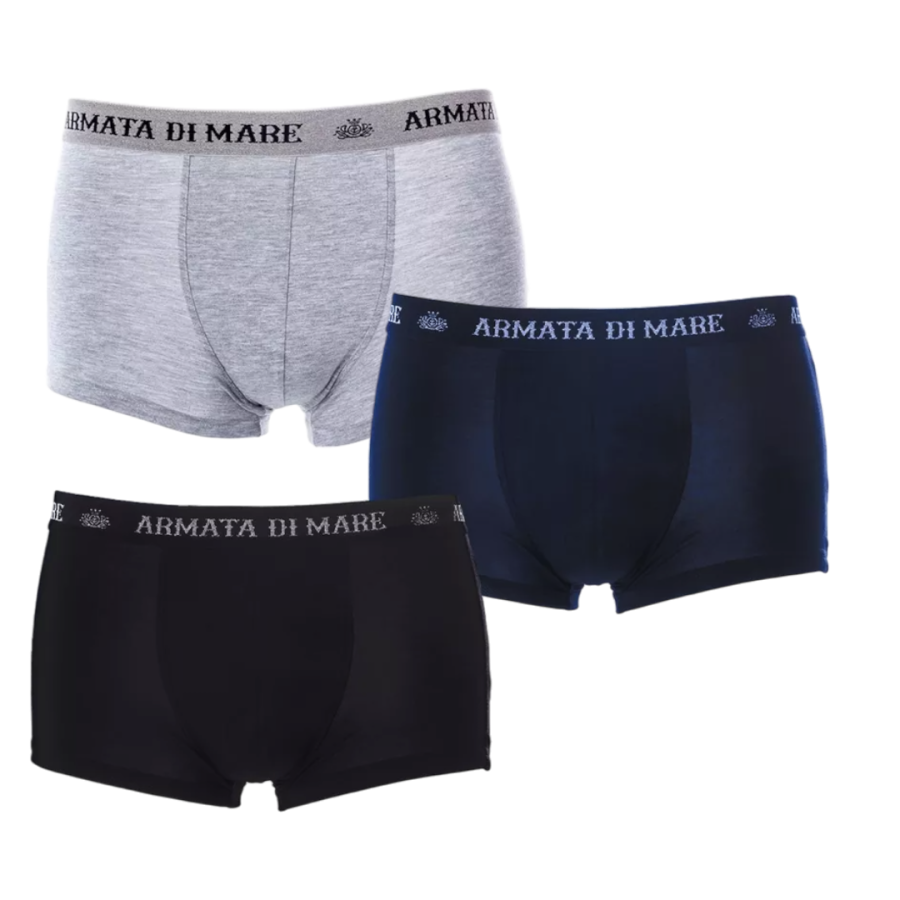 (3pcs) Boxers Homme en Coton Stretch ARMATA DI...