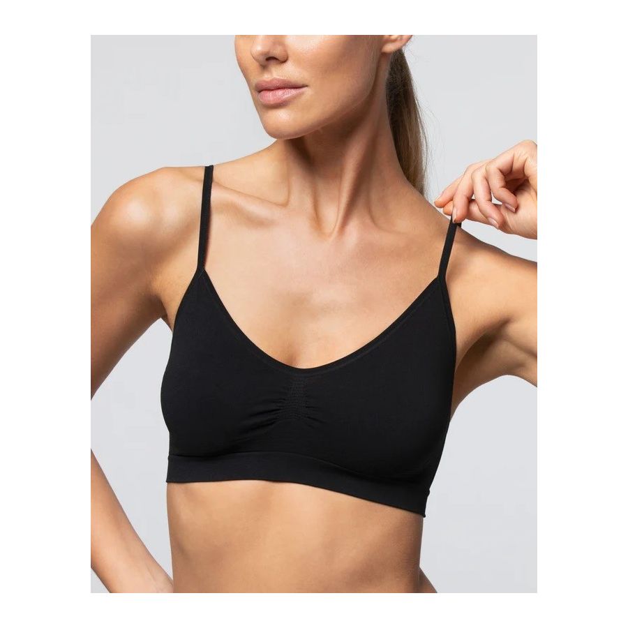 POMPEA seamless microfibre bra