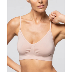 POMPEA seamless microfibre bra