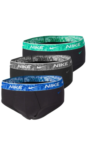 NIKE slips homme DRI-FIT en coton stretch (lot de 3)