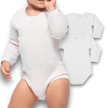 (2 Stück) ELLEPI warmer Baby-Winter-Body aus Baumwolle...