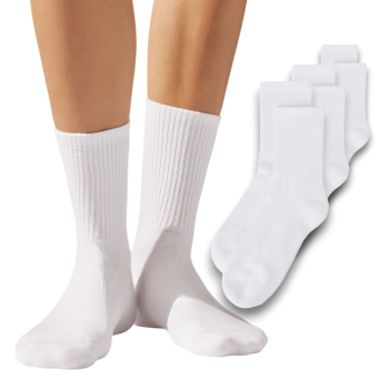 (6 Paar) kurze elastische Schwammsocken von CIEMME