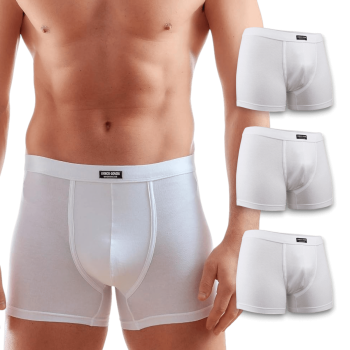 (3pcs) Enrico Coveri boxers confortables en coton stretch...