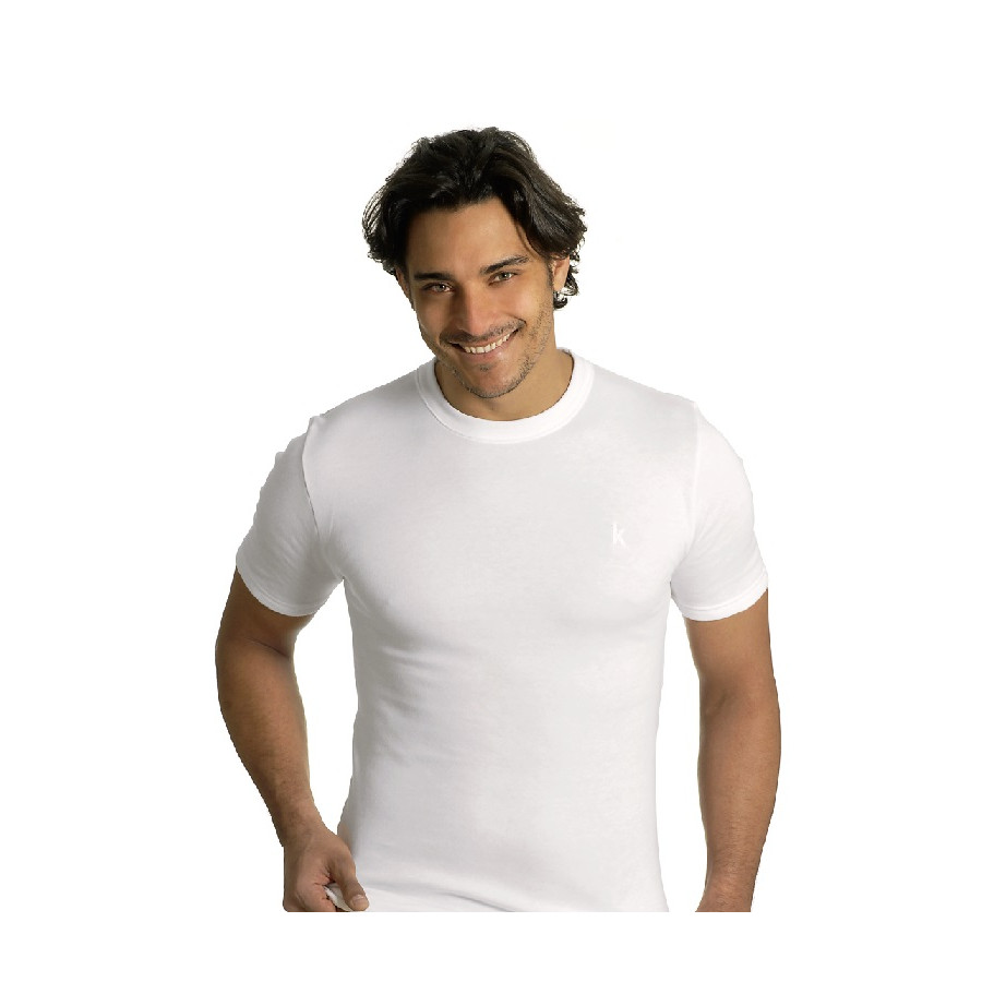 T-shirt felpata in puro cotone garzato uomo AXIOM