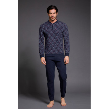 ENRICO COVERI Milano stitch winter pajamas