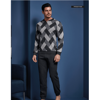 ENRICO COVERI Milano stitch winter pajamas