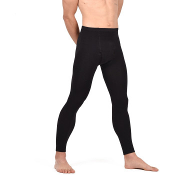 Calzamaglia leggings uomo in caldo cotone termico senza piede