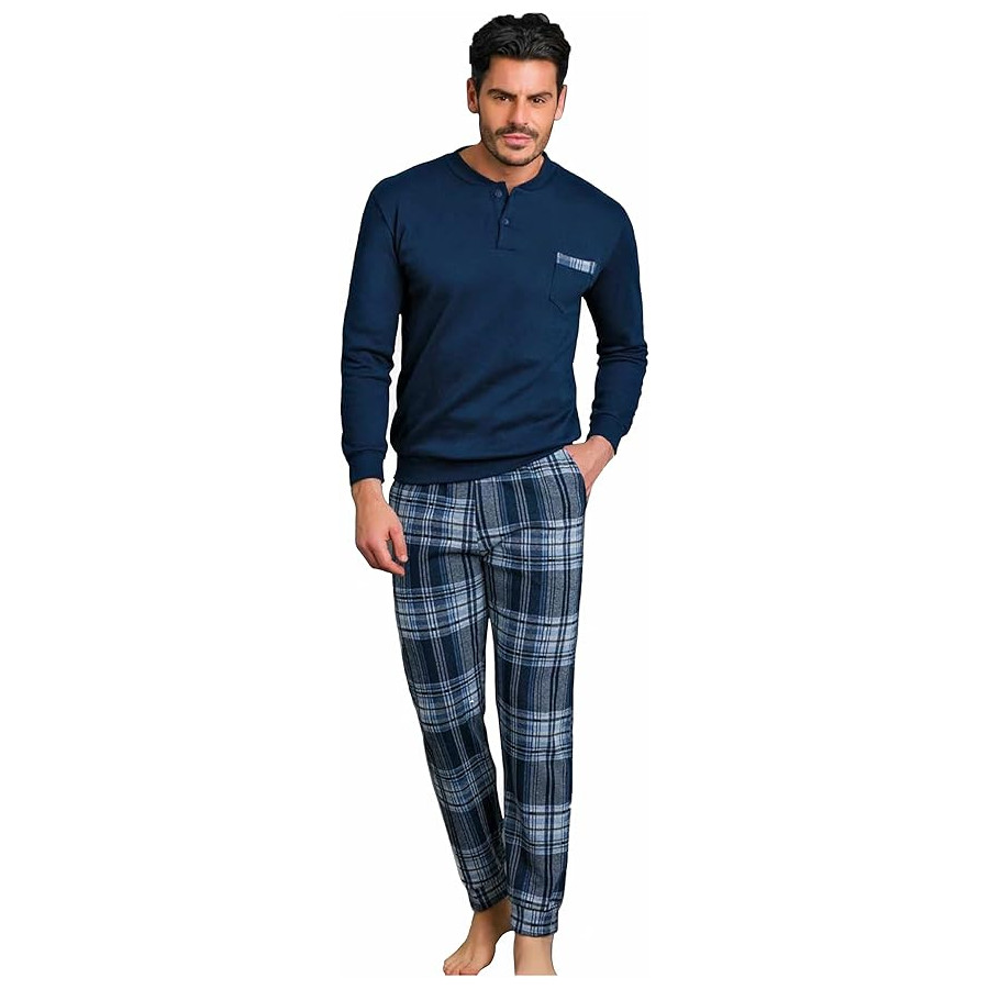 ENRICO COVERI Milano stitch winter pajamas