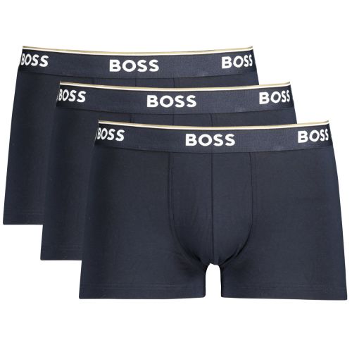 Boxer Boss tri-pack, elastico in vita con logo (3PZ)