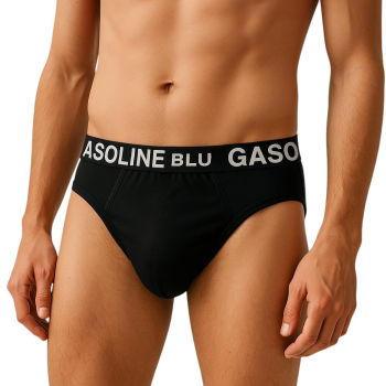 GASOLINE Herren-Slips aus Stretch-Baumwolle (6 Stück)
