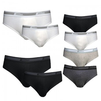 (6pcs) COTONELLA men's elastic cotton briefs 2383