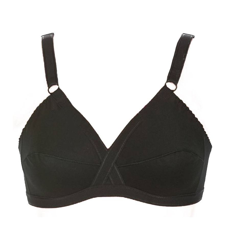 2pz Reggiseno In Cotone Gios Incrociato Senza Ferretto Ladyc