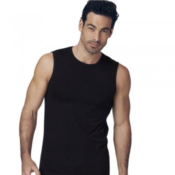 (3pcs) Sleeveless two-way stretch cotton crew neck NOTTINGHAM RAY