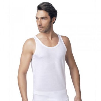 (3pcs) NOTTINGHAM men's lightweight pure cotton tank tops VL714