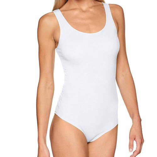 Body en coton stretch COTONELLA épaule large 3513