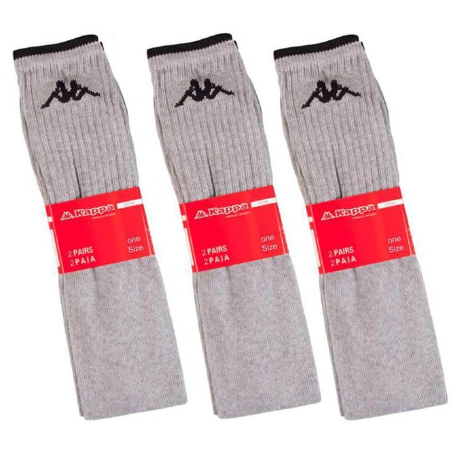 (6 pairs) KAPPA K001 long terry socks