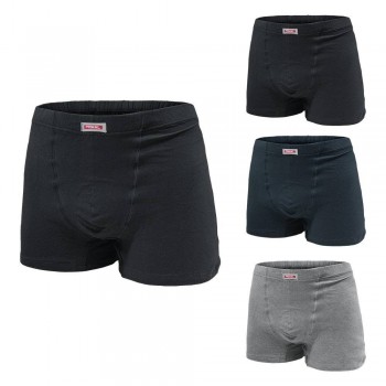 (4 Stück) Herren-Boxershorts aus kalibrierter elastischer Baumwolle PRIMAL 3211