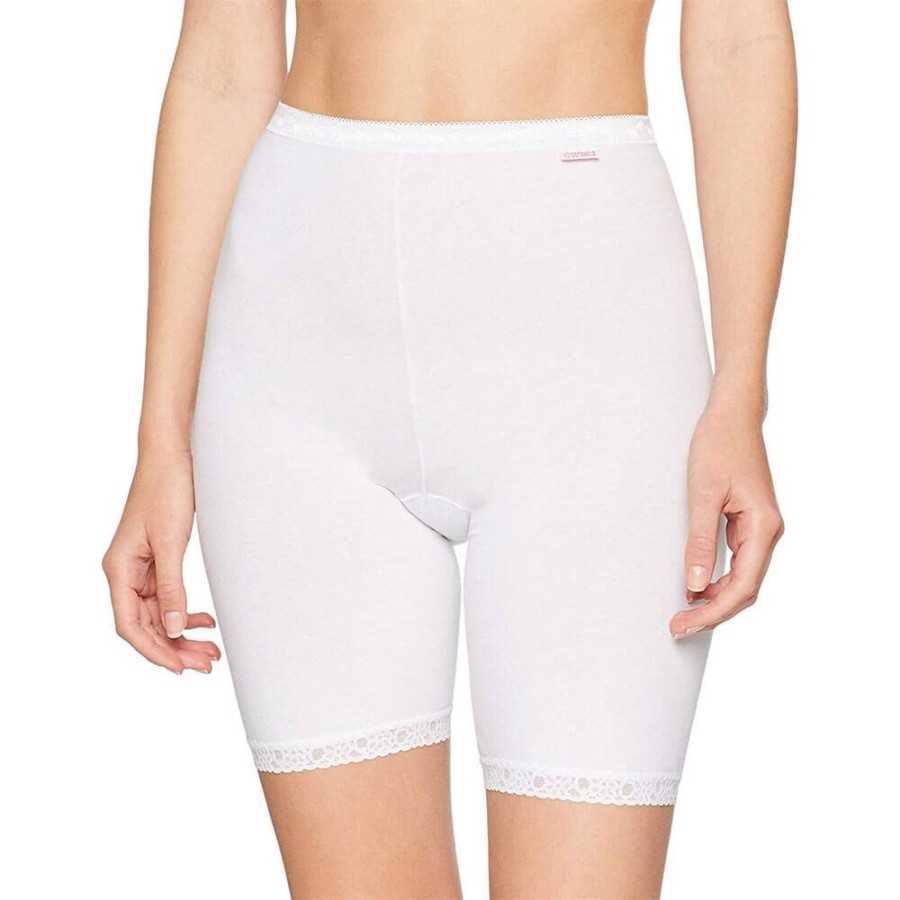 (2pcs) Jupe-culotte longue en coton stretch COTONELLA 8018