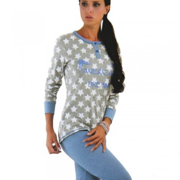 IN-UP pyjama en coton pour femme art. PG22611