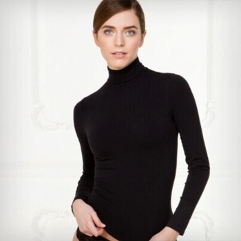 BELLISSIMA women's stretch microfibre turtleneck