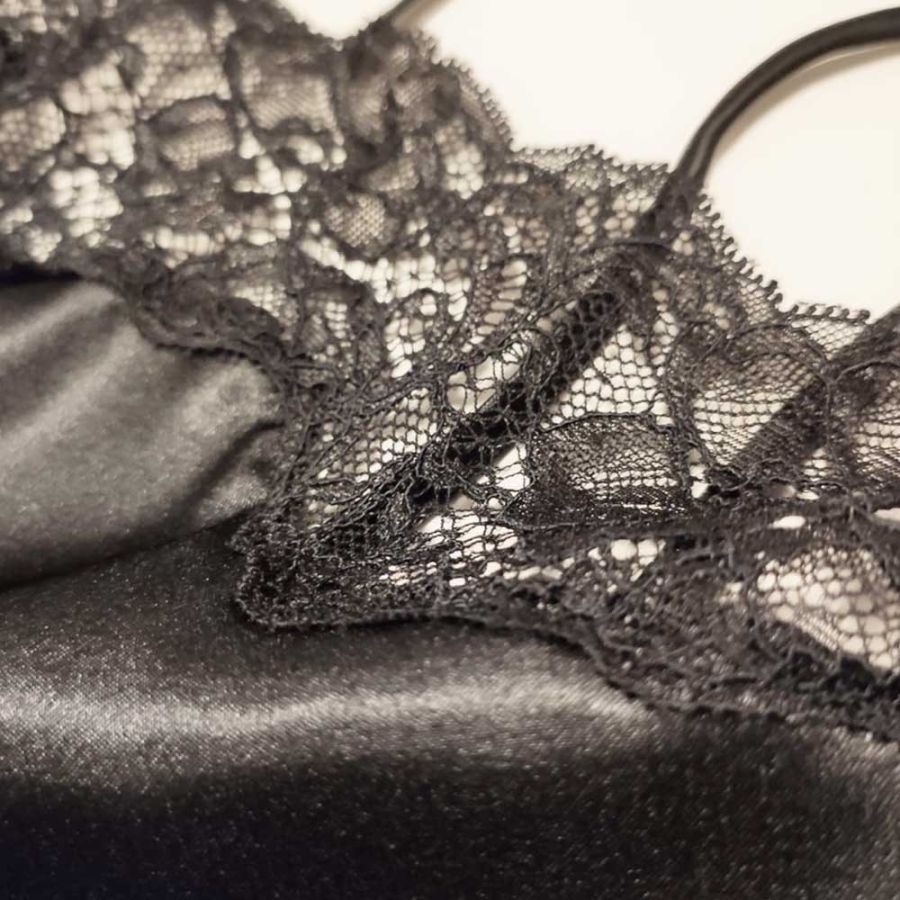 Baby doll set + ANDRA satin brazilian