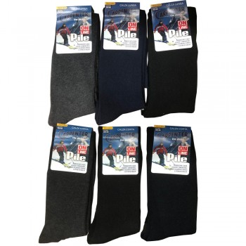 (6 pares) Calcetines polares de invierno para hombre CARPENTER