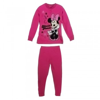 Cálido pijama de invierno de algodón para niña SABOR Minnie