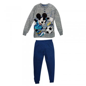 Pyjama d'hiver chaud en coton pour garçon SABOR "Mickey Mouse"