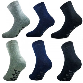 Chaussettes chaudes antidérapantes en coton DÉCOUVRIR (3pcs)