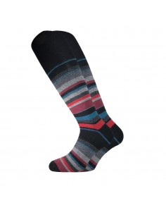 PUNTO - RIGACASH men's long wool+cashmere sock