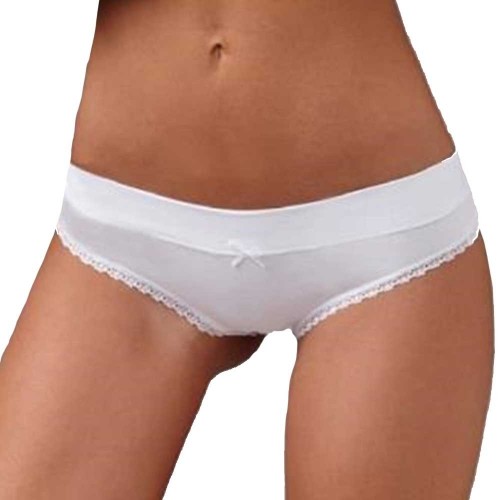 (6pcs) slips en coton élastique fille EMY