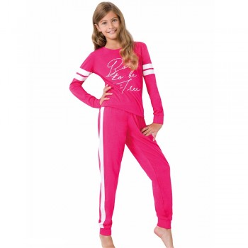 JADEA sports light cotton girl pajamas