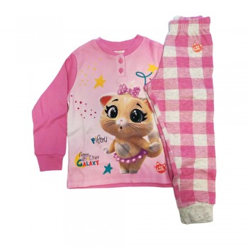 SABOR "44gatti" interlock cotton winter pajamas for girls