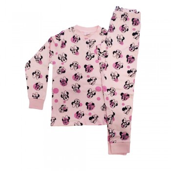 SABOR "Minnie" interlock cotton pajamas for girls