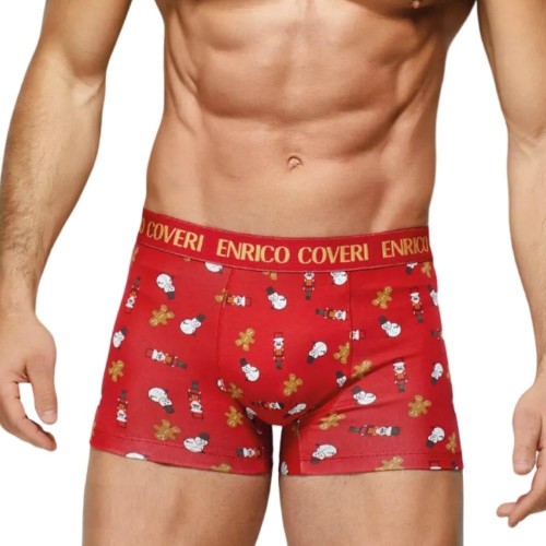 Boxer navideño para hombre ENRICO COVERI idea regalo