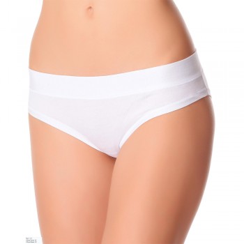 (3pcs) Low-waisted briefs with high band in JADEA cotton and modal