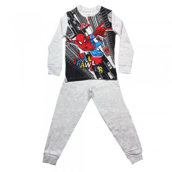 MARVEL „Spiderman“ warmer Winterpyjama aus Baumwolle für Jungen